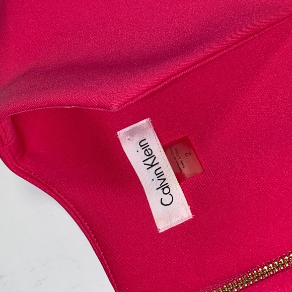 Calvin Klein Pink Bodycon Dress - Picture 2 of 13